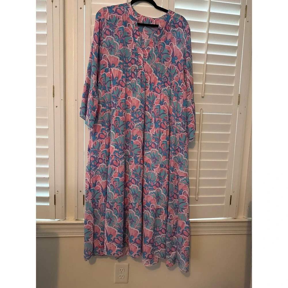 Simply Southern size Large dress tiered